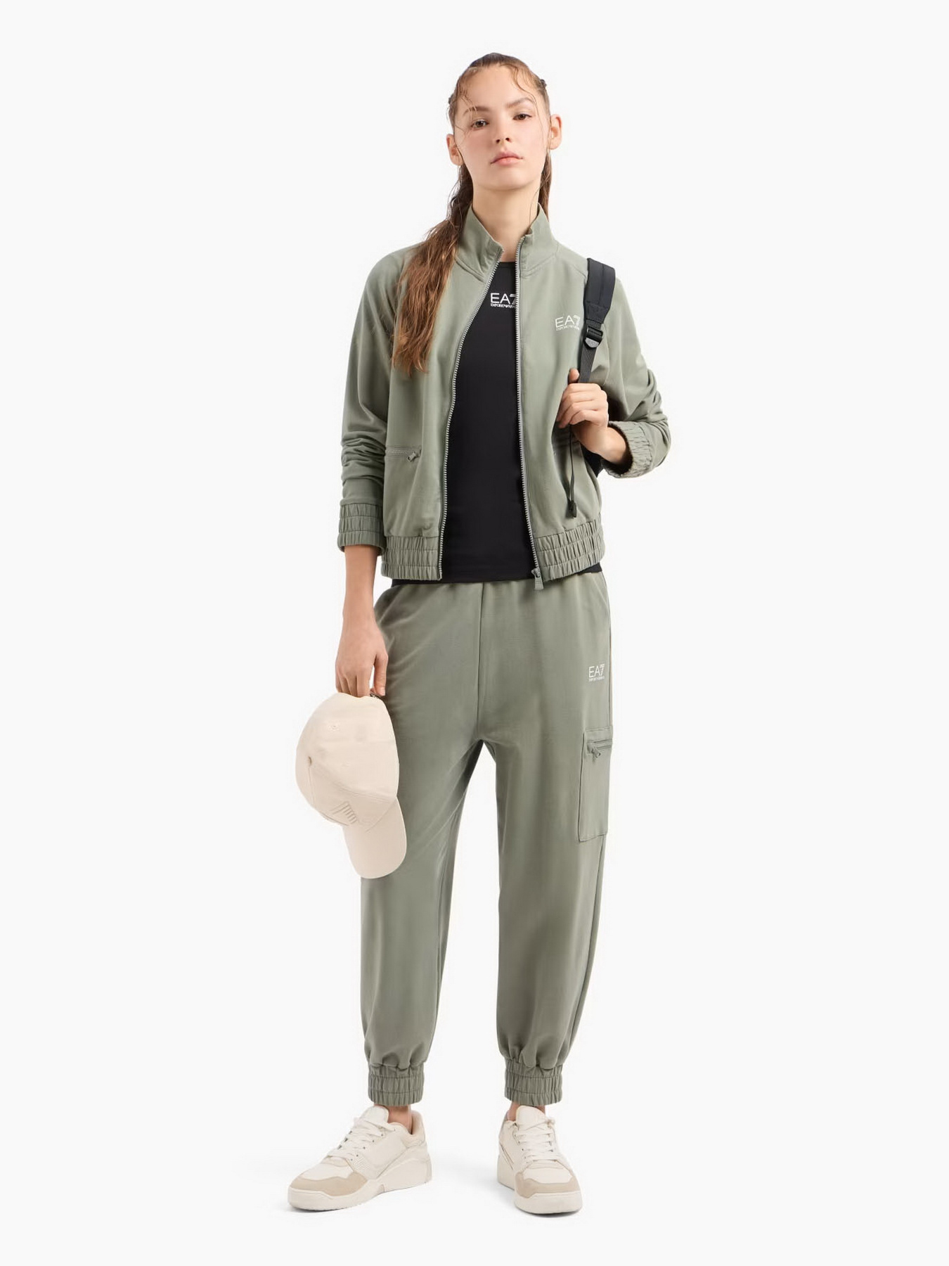 Футболка EA7 Logo Series модель 6DTT12-TJDZZ-1200 Фото