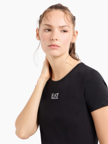 Футболка EA7 Logo Series модель 6DTT12-TJDZZ-1200 Фото