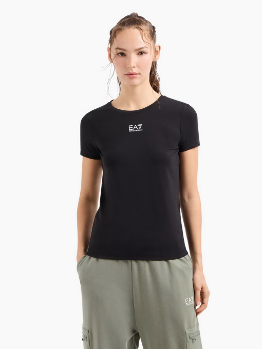 Футболка EA7 Logo Series модель 6DTT12-TJDZZ-1200 Фото