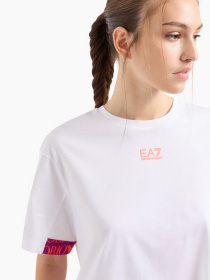 Футболка EA7 Logo Series модель 6DTT15-TJLOZ-1100 Фото