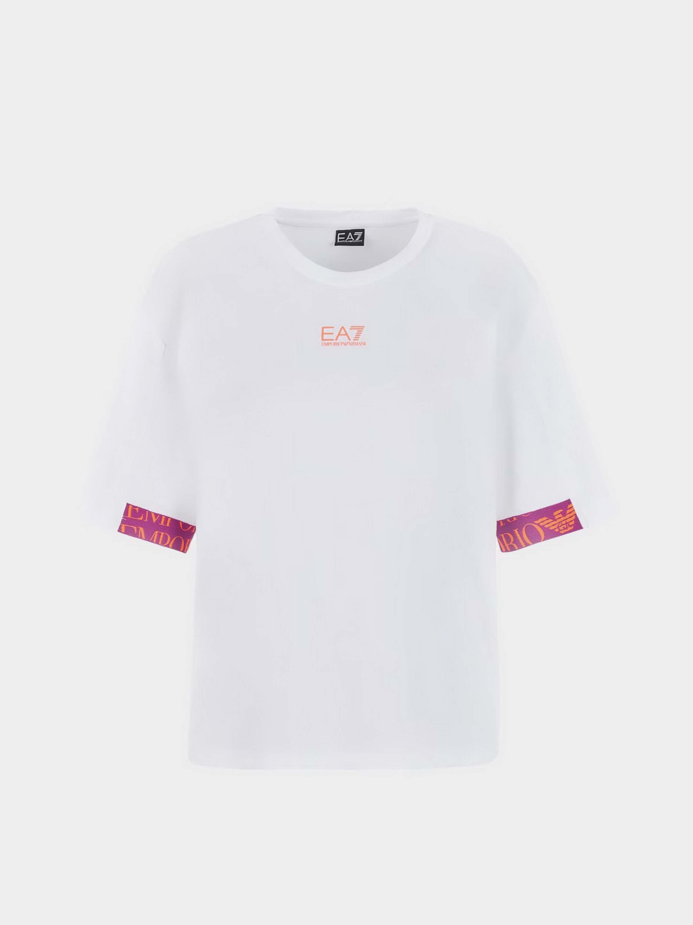 Футболка EA7 Logo Series модель 6DTT15-TJLOZ-1100 Футболка EA7 Logo Series модель 6DTT15-TJLOZ-1100 Фото