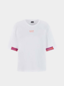 Футболка EA7 Logo Series модель 6DTT15-TJLOZ-1100 Футболка EA7 Logo Series модель 6DTT15-TJLOZ-1100 Фото