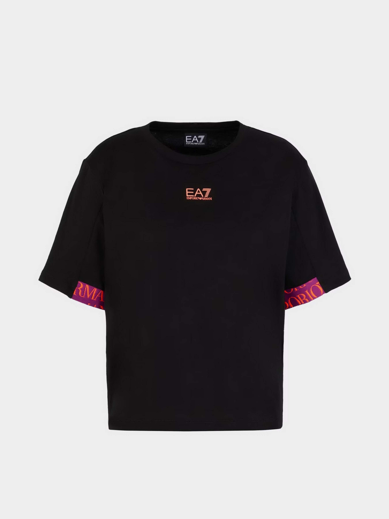 Футболка EA7 Logo Series модель 6DTT15-TJLOZ-1200 Фото