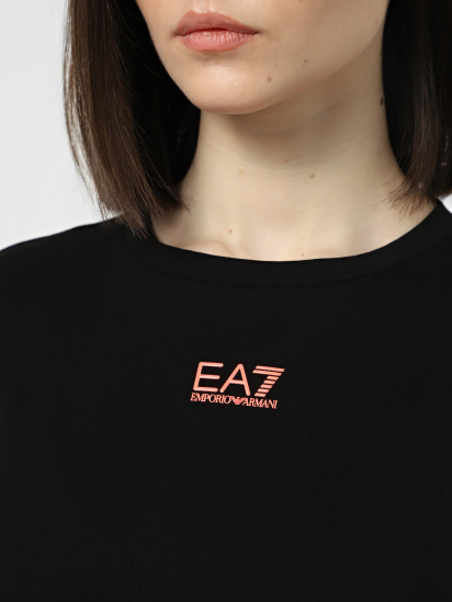 Футболка EA7 Logo Series модель 6DTT15-TJLOZ-1200 — фото 4 - INTERTOP