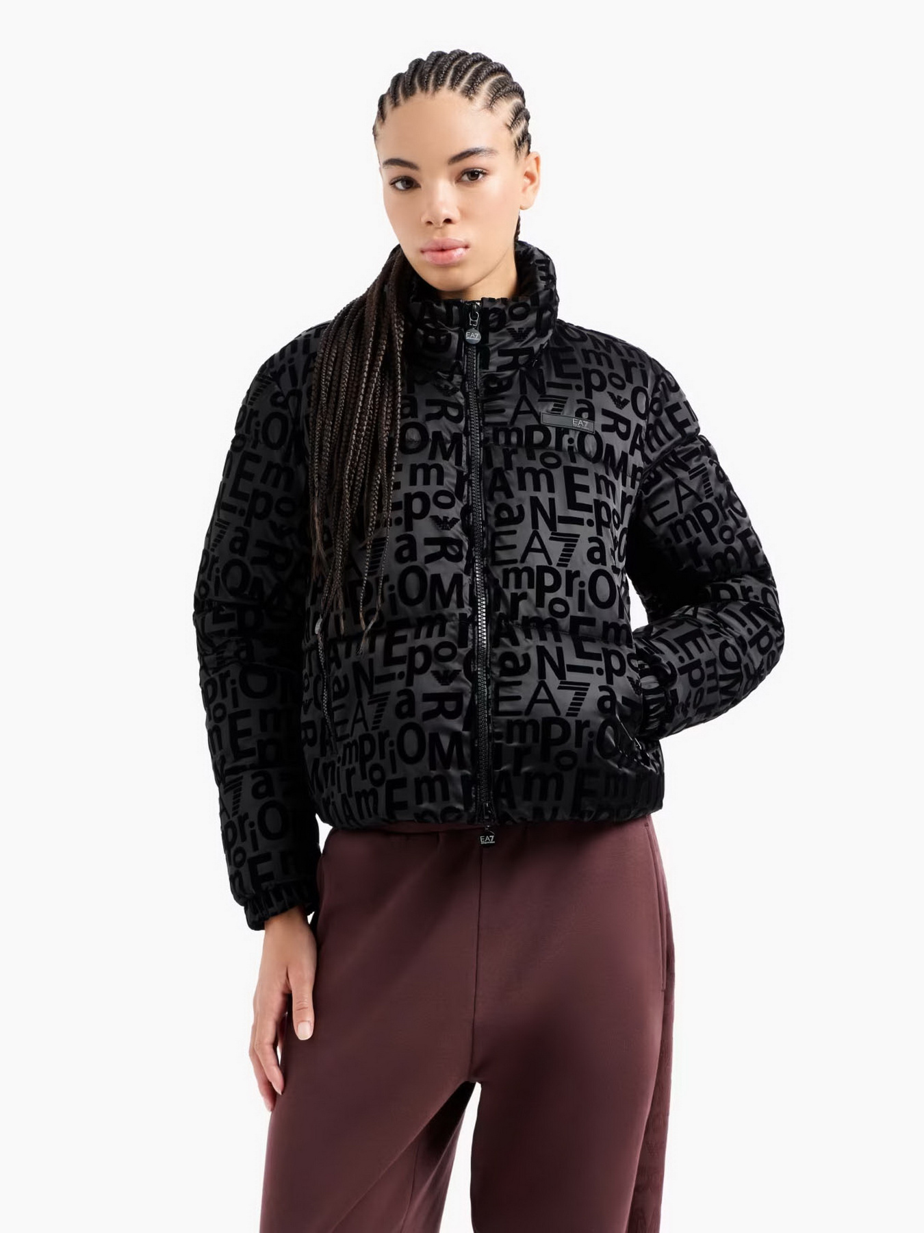Зимняя куртка EA7 Graphic Series модель 7W000009-AF10265-UC001 Фото