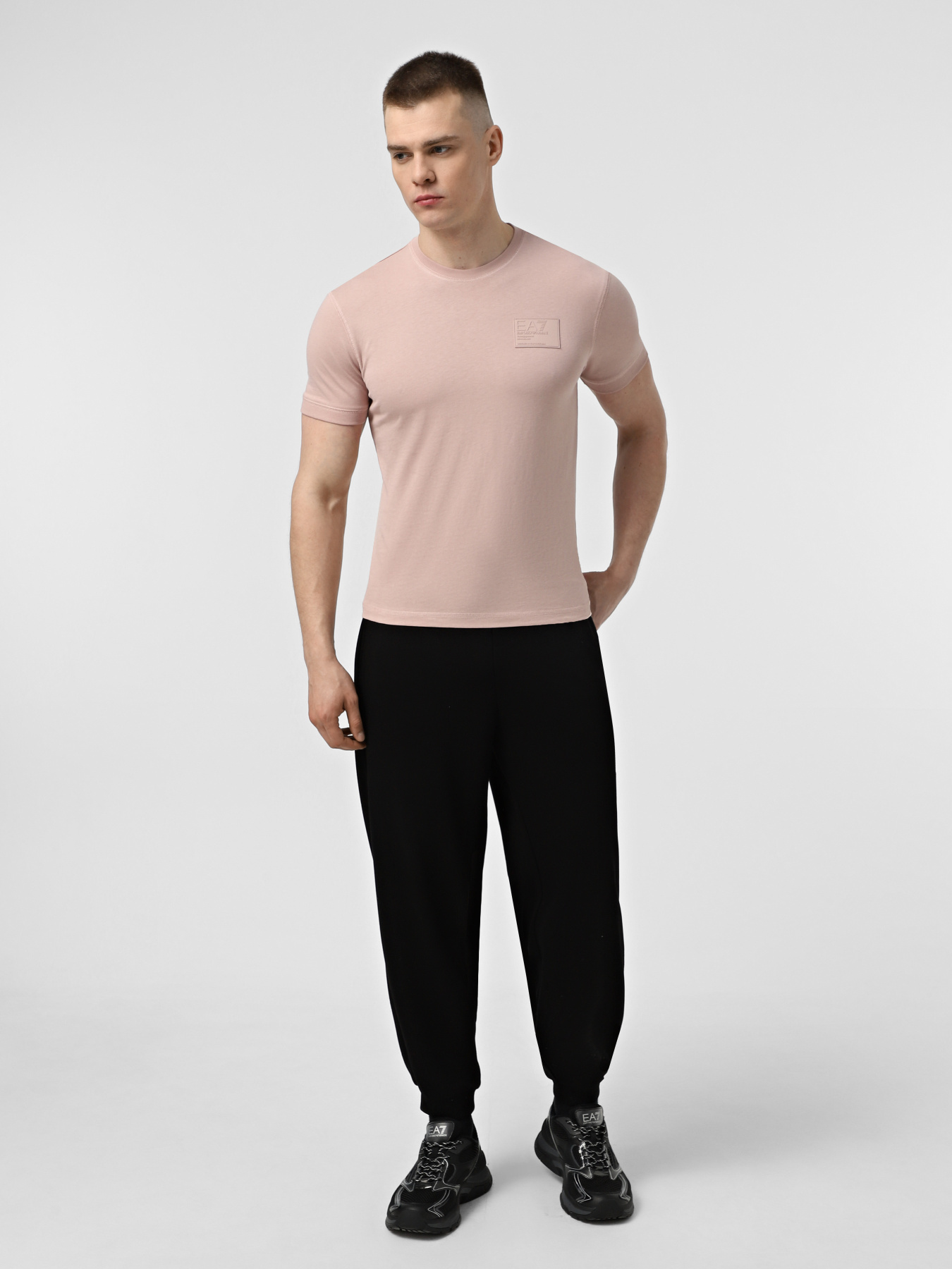 Футболка EA7 Core Identity модель 7X000014-AF13741-U4079 Фото