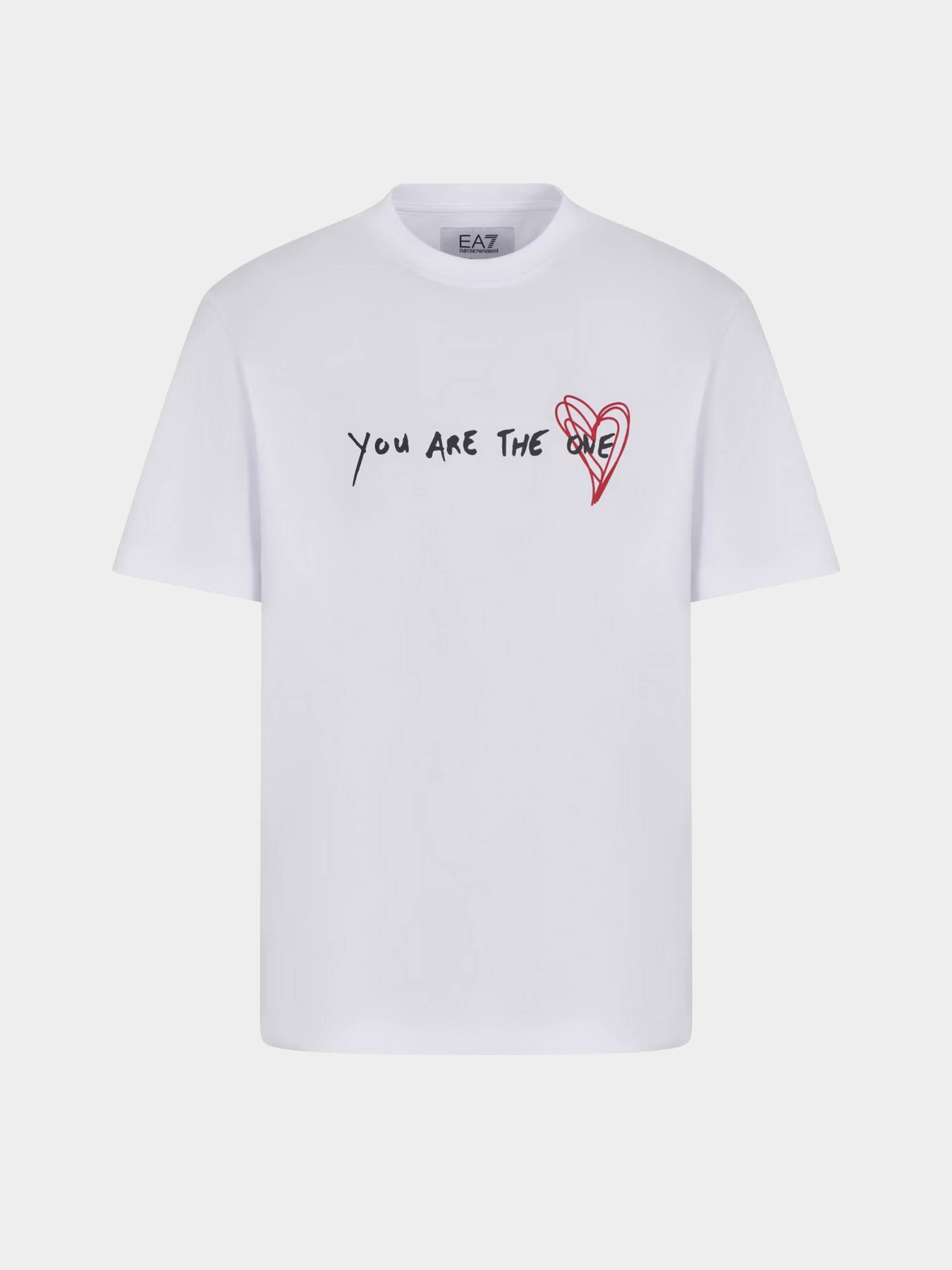 Футболка EA7 7.Cuore модель 7X000032-AF13243-F0071 Фото