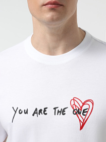 Футболка EA7 7.Cuore модель 7X000032-AF13243-F0071 Фото