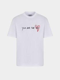 Футболка EA7 7.Cuore модель 7X000032-AF13243-F0071 Фото