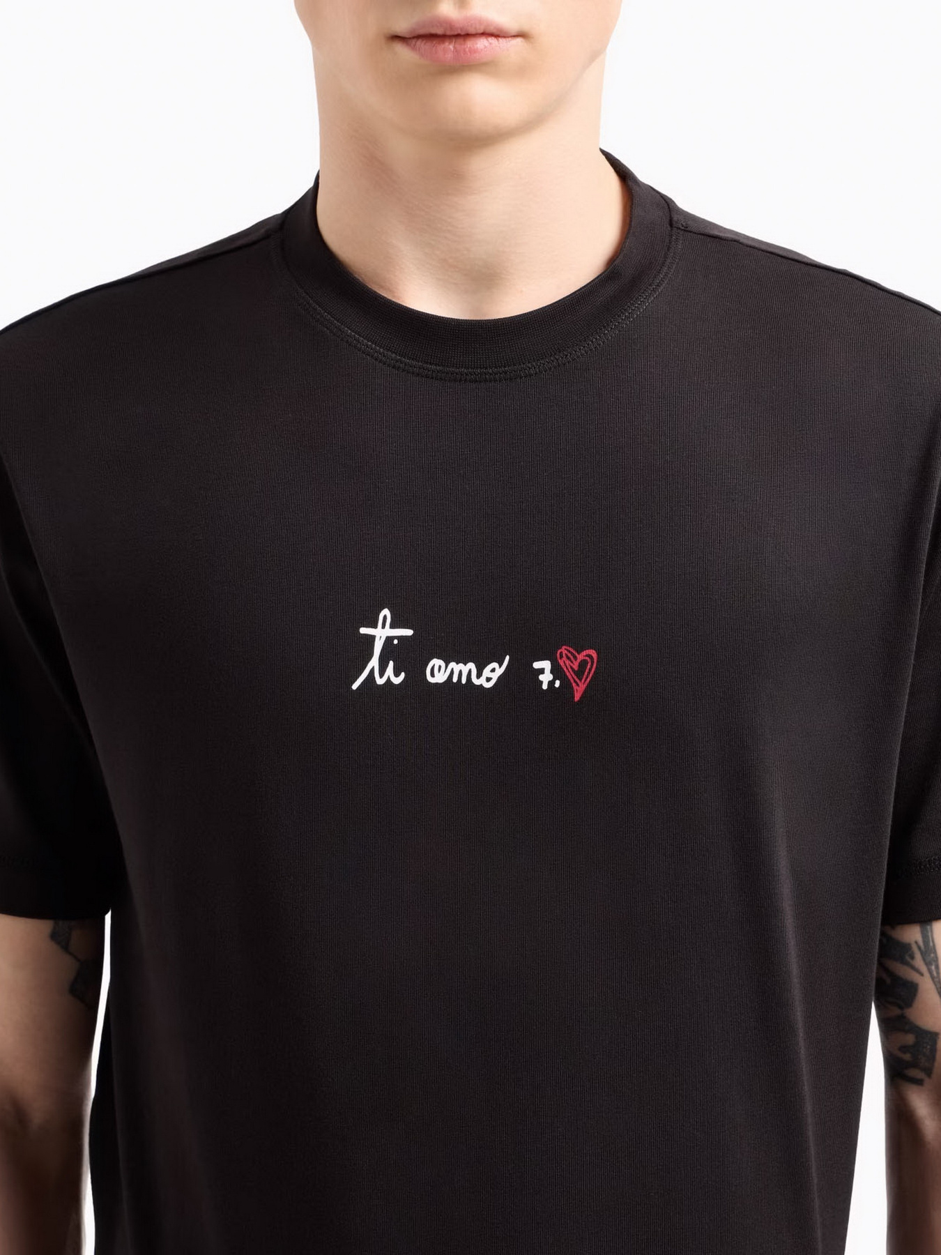 Футболка EA7 7.Cuore модель 7X000032-AF13243-FC135 Фото