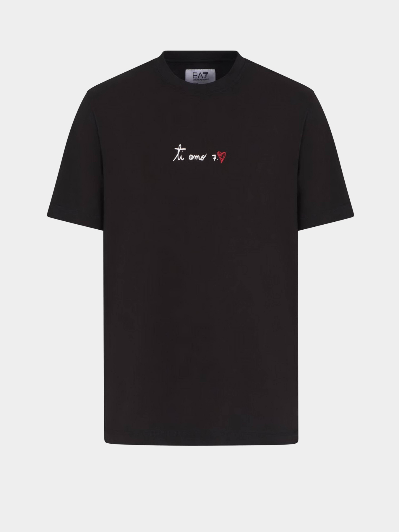 Футболка EA7 7.Cuore модель 7X000032-AF13243-FC135 Фото