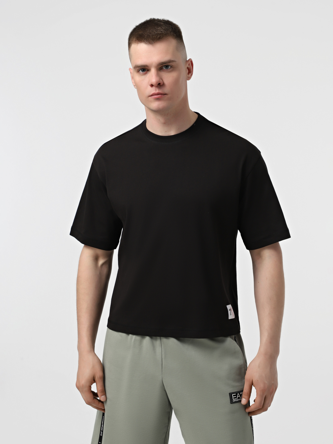 Футболка EA7 7.Cuore модель 7X000036-AF13243-FC138 Фото