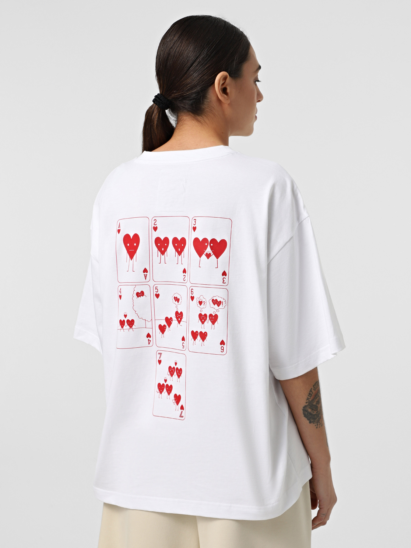 Футболка EA7 7.Cuore модель 7X000038-AF13243-F0076 Фото