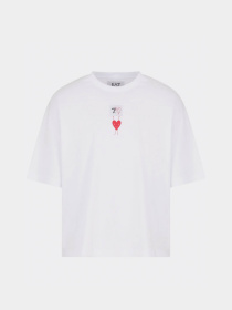 Футболка EA7 7.Cuore модель 7X000038-AF13243-F0076 Фото