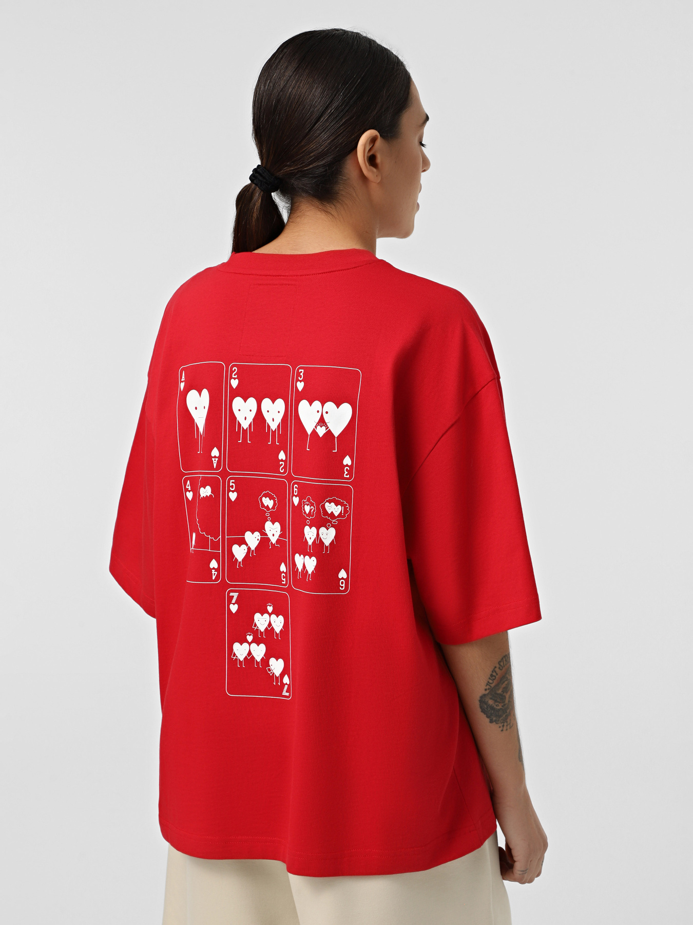 Футболка EA7 7.Cuore модель 7X000038-AF13243-F5043 Фото