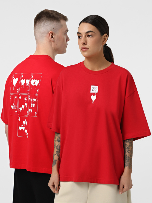 Футболка EA7 7.Cuore модель 7X000038-AF13243-F5043 Фото