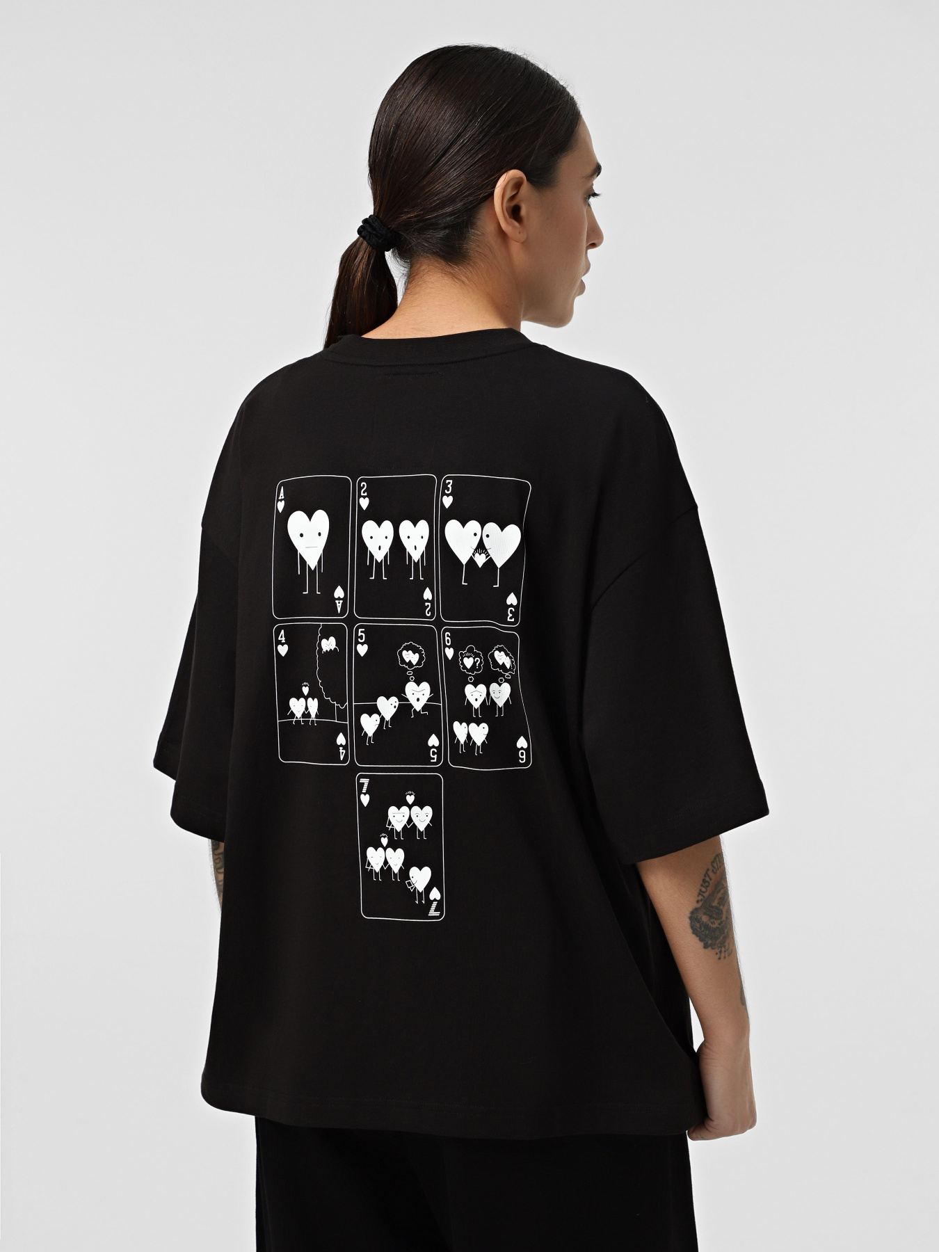 Футболка EA7 7.Cuore модель 7X000038-AF13243-FC140 Фото