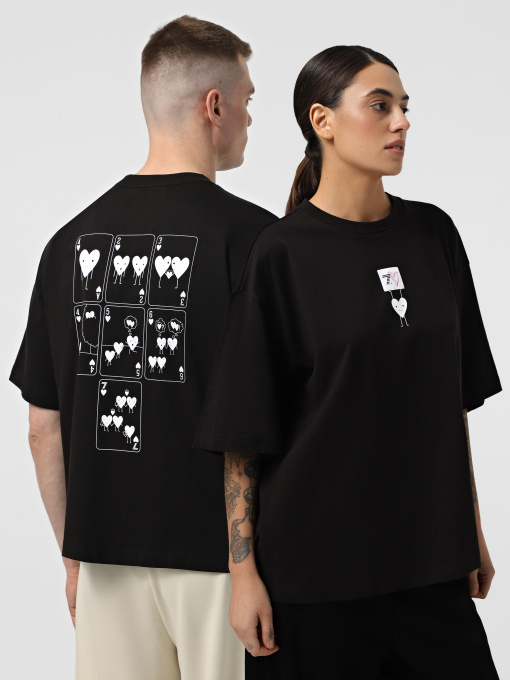 Футболка EA7 7.Cuore модель 7X000038-AF13243-FC140 Фото