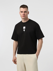 Футболка EA7 7.Cuore модель 7X000038-AF13243-FC140 Фото