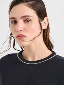 Світшот EA7 Precious модель 7W000142-AF12643-UC001 Фото