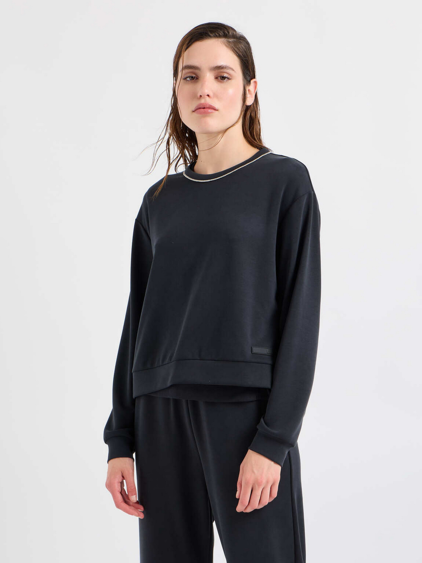 Світшот EA7 Precious модель 7W000142-AF12643-UC001 Фото