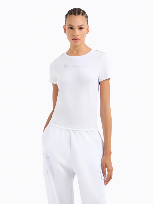 Футболка EA7 Natural Ventus7 модель 7W000274-AF12945-U0002 Фото