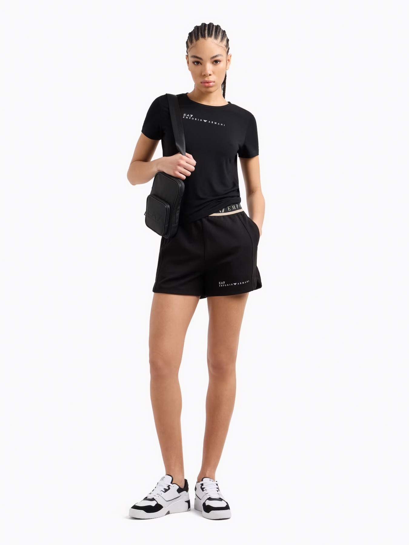 Повсякденні шорти EA7 Natural Ventus7 модель 7W000280-AF12501-UC001 Фото