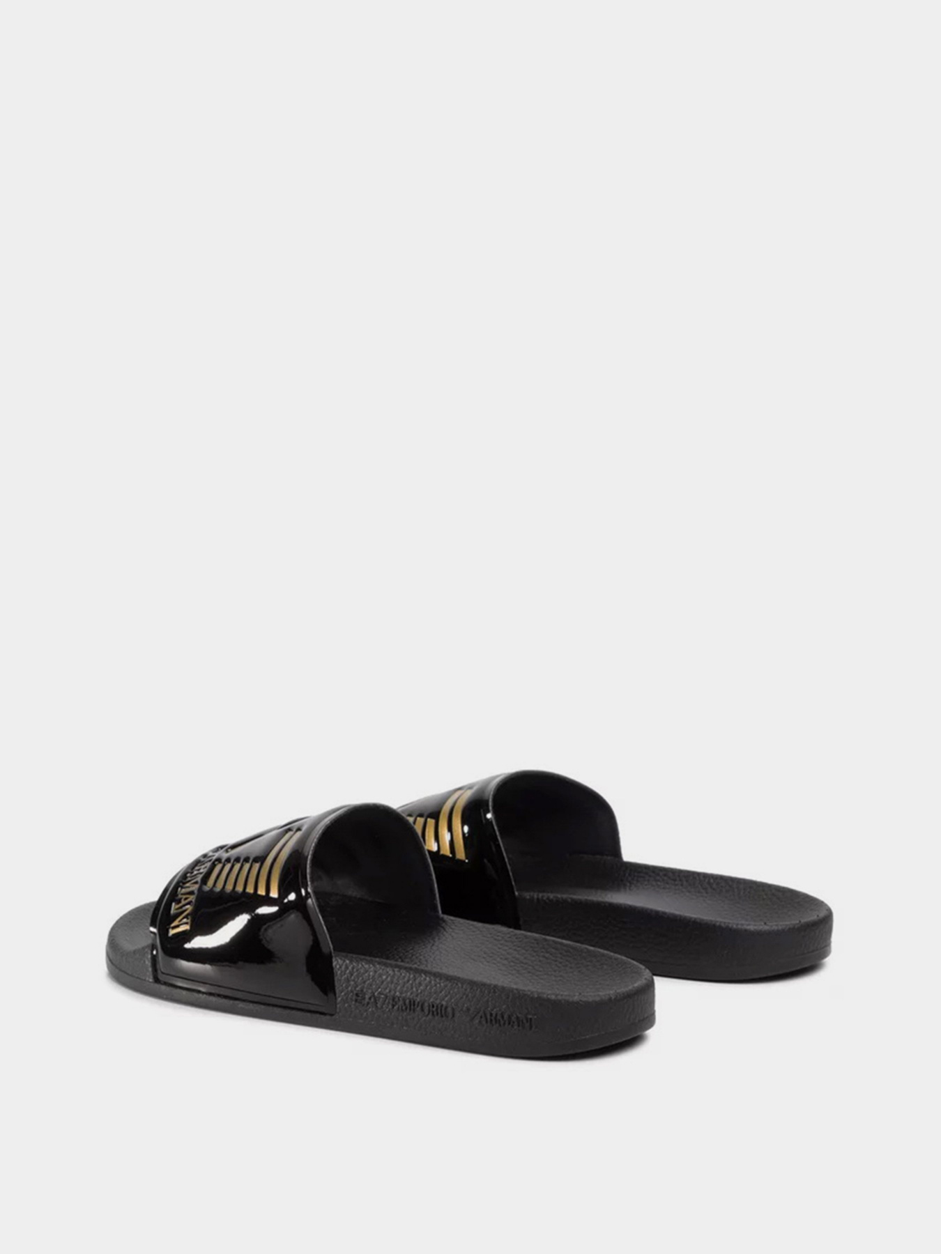 Шлепанцы EA7 модель XCP001-XCC22-M631 Фото