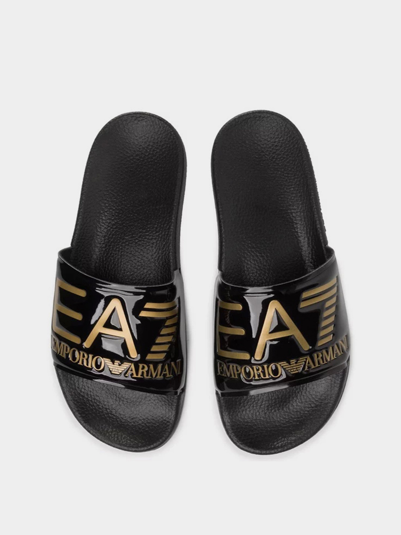 Шлепанцы EA7 модель XCP001-XCC22-M631 Фото