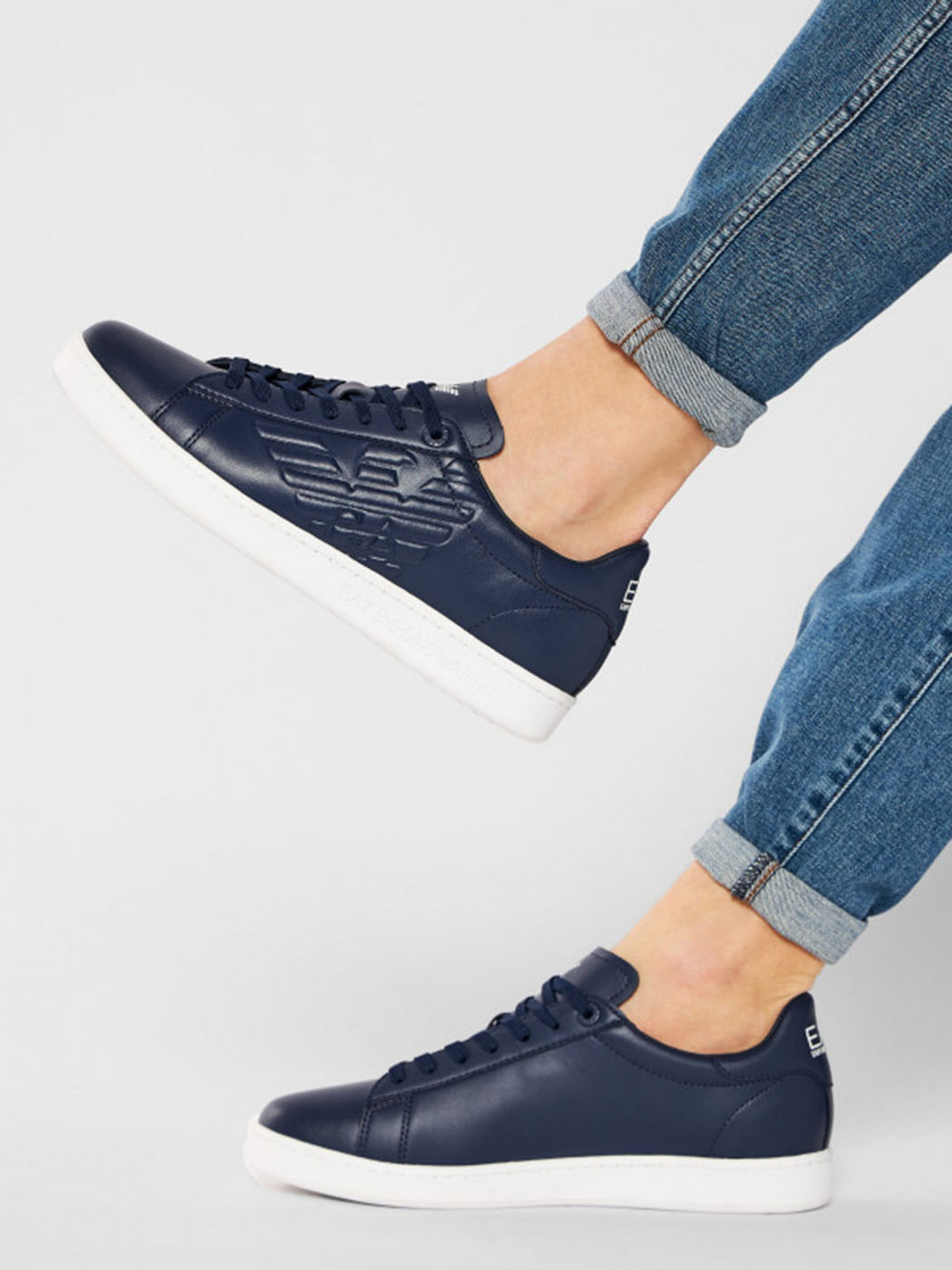 Кеды низкие EA7 модель X8X001-XCC51-00285 Фото