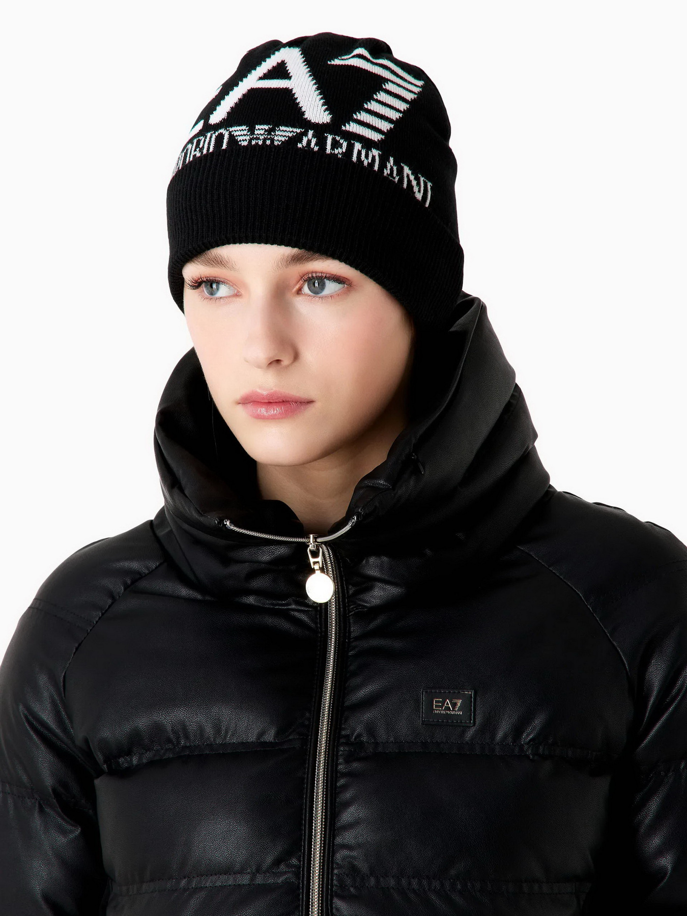 Шапка EA7 Visibility модель 240127-CC200-00121 Фото