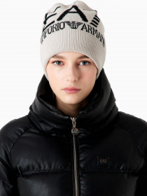 Шапка EA7 Visibility модель 240127-CC200-04513 Фото