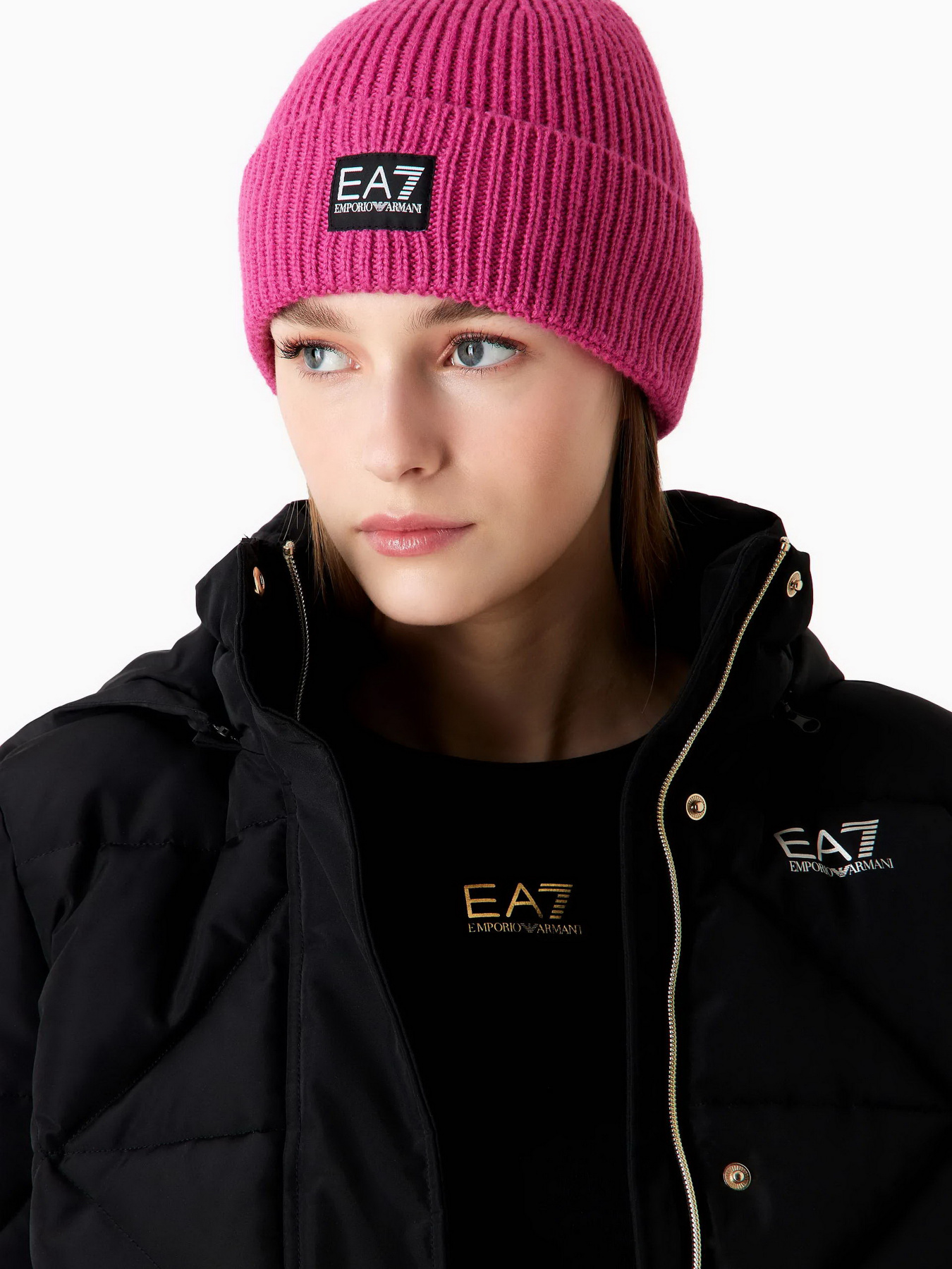 Шапка EA7 Модель 244659-3F102-09672 Фото