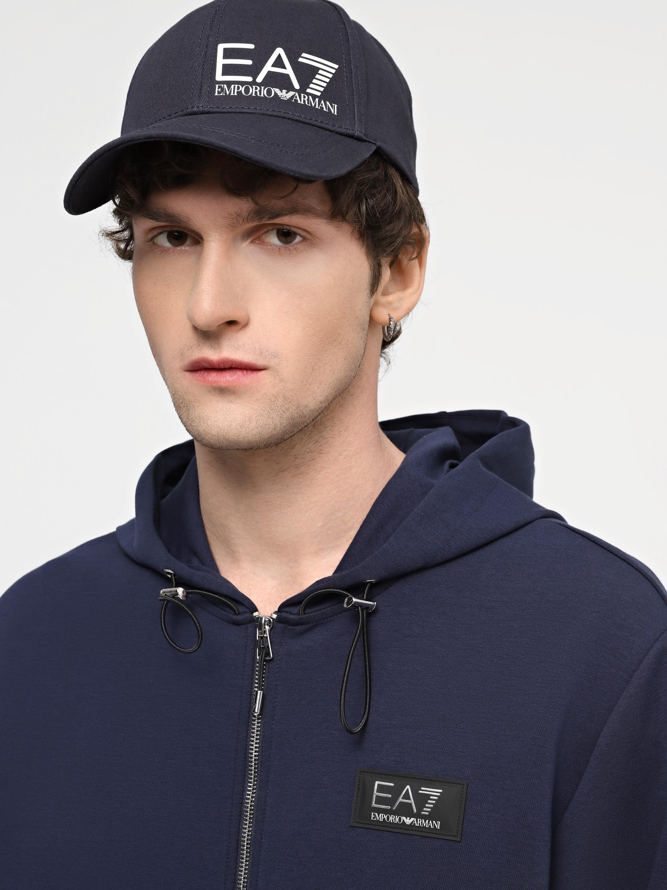Кепка EA7 модель 247088-CC010-55336 Фото