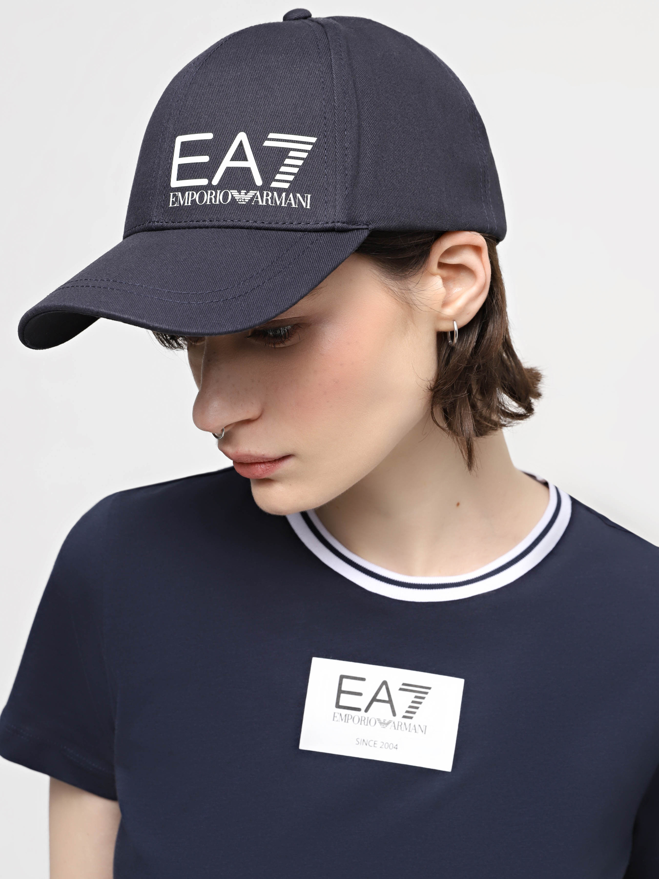 Кепка EA7 модель 247088-CC010-55336 Фото