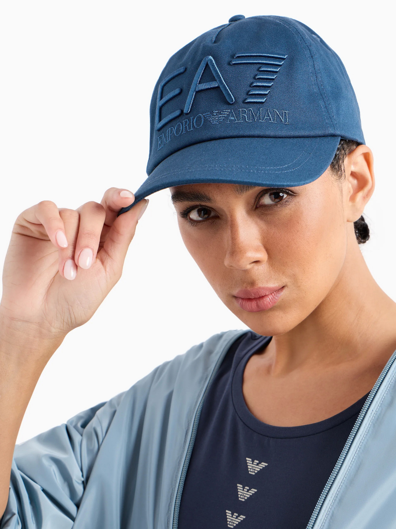 Кепка EA7 Logo Series модель 245091-CC980-05737 Фото