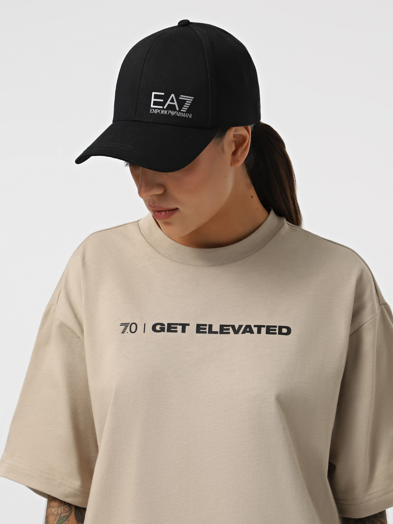 Кепка EA7 модель 7X000005-AF11989-MC032 Фото