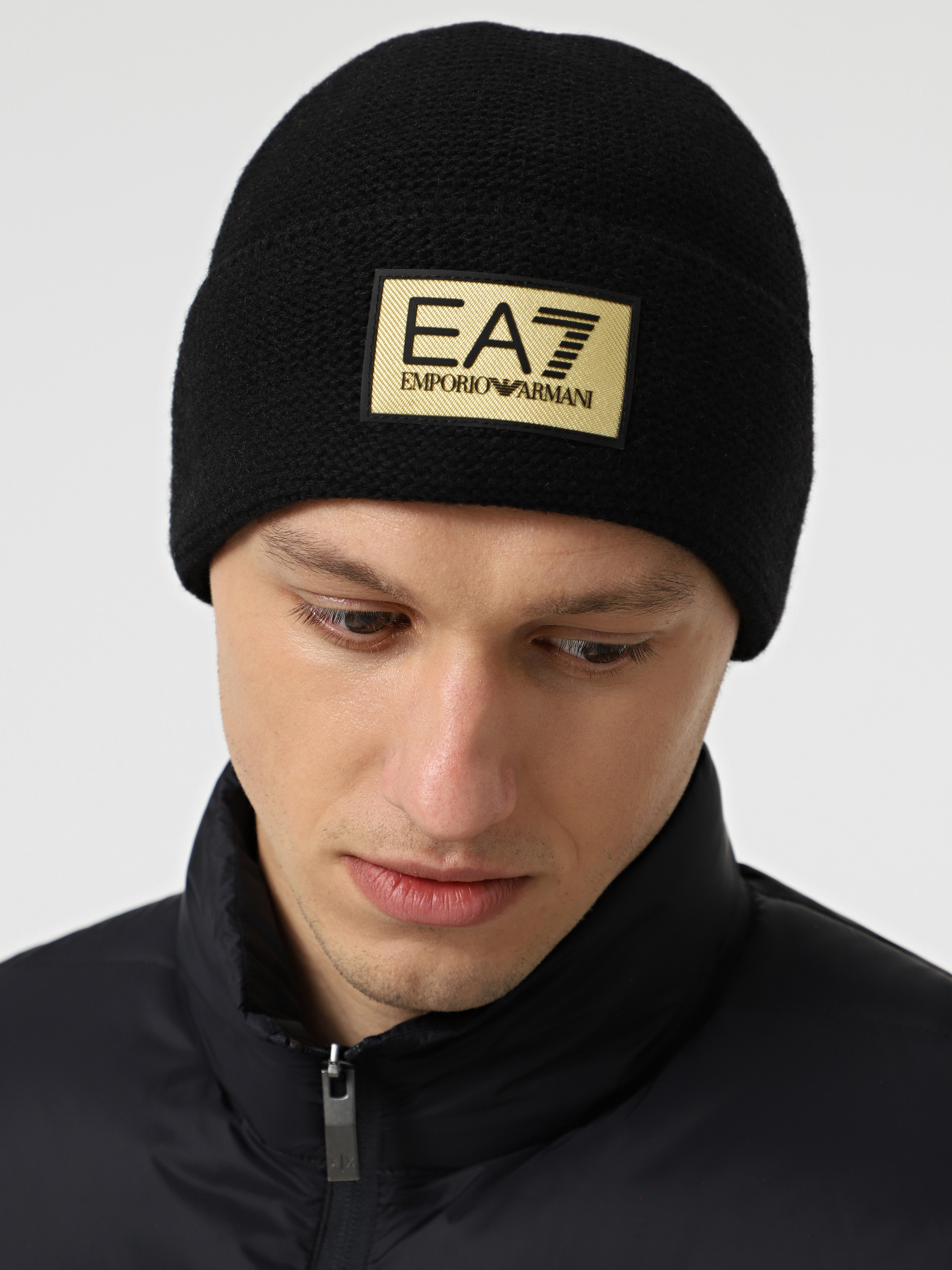 Шапка EA7 модель 7X000247-AF18021-UC001 Фото