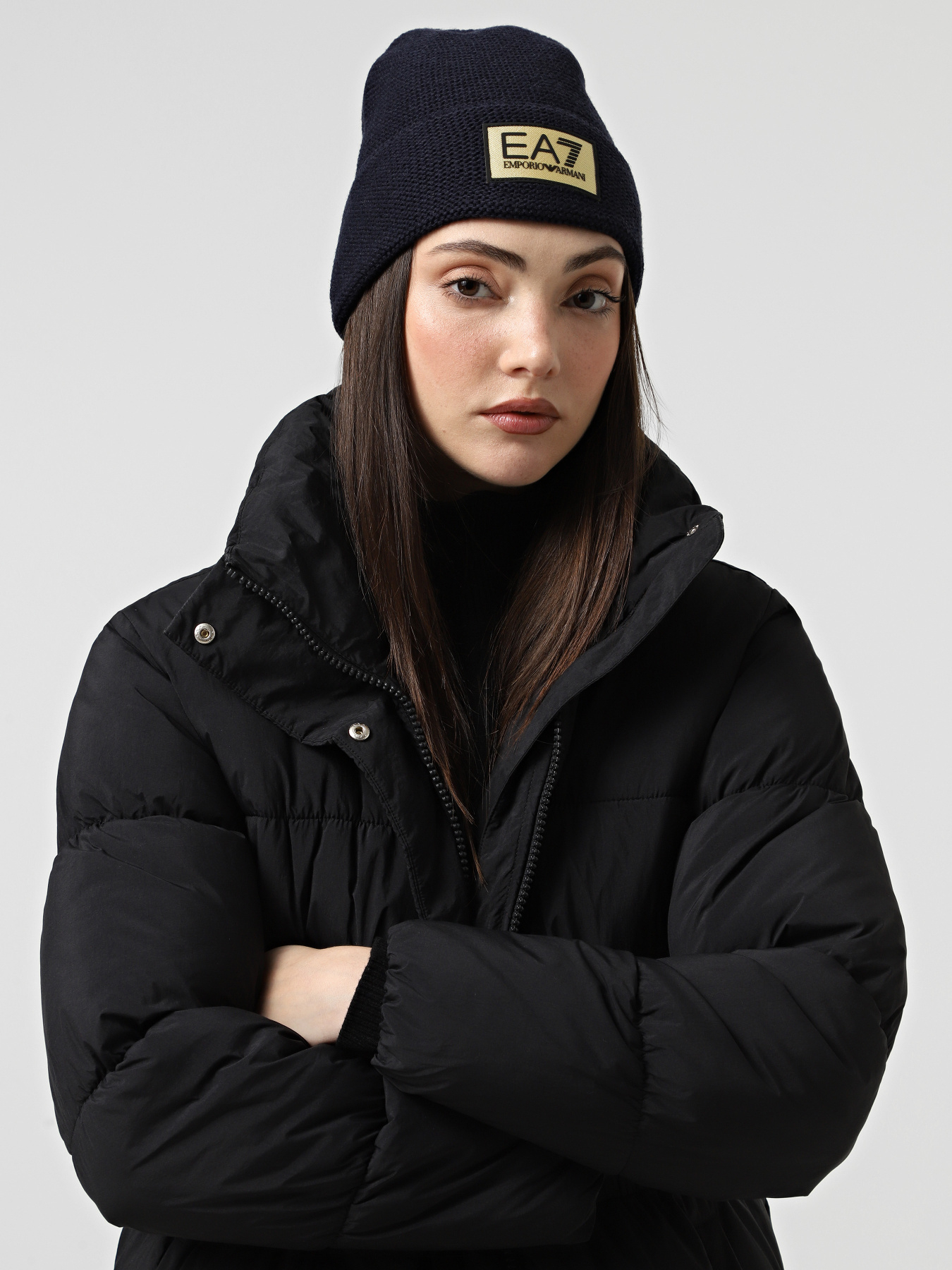 Шапка EA7 модель 7X000247-AF18021-UB102 Фото