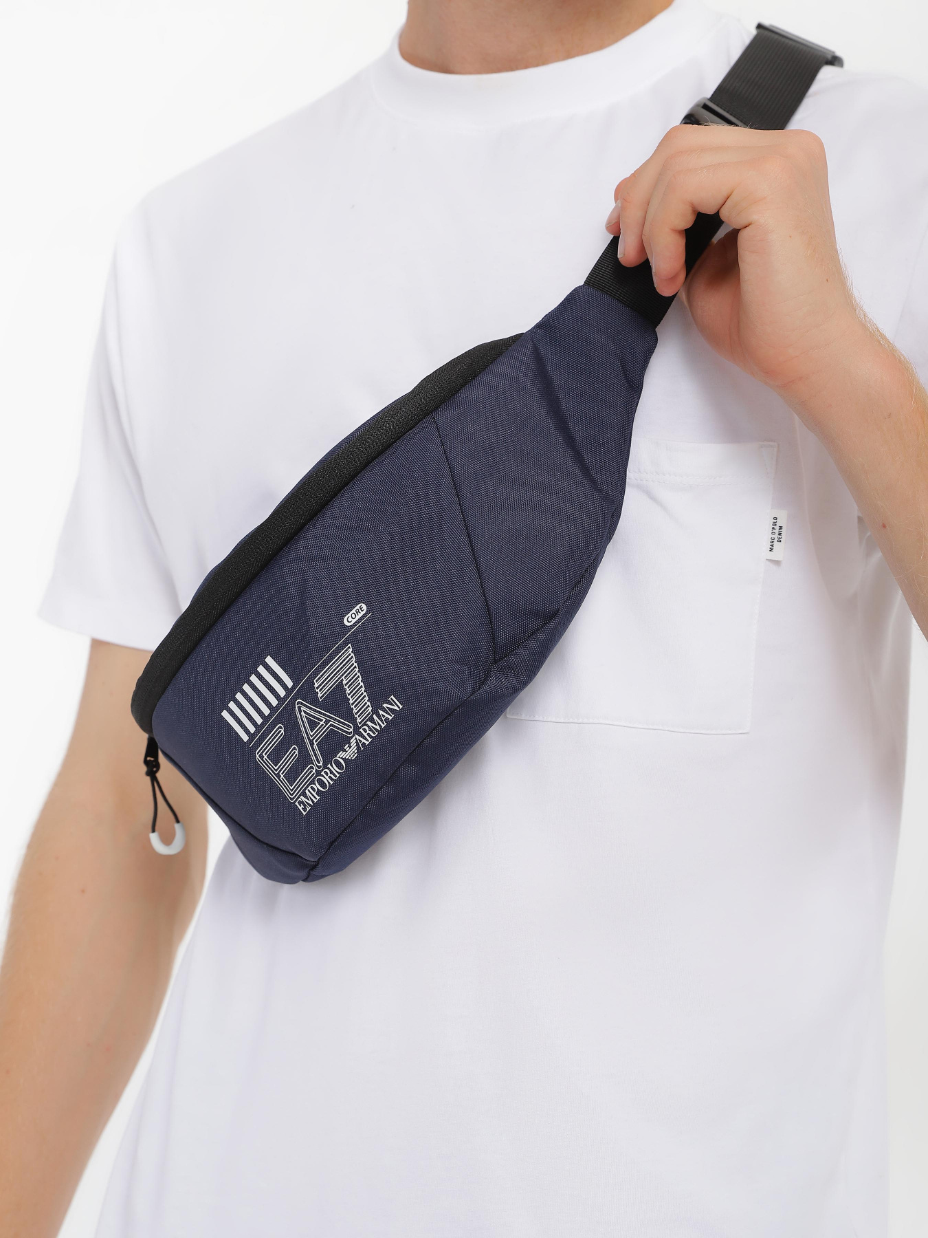 Поясная сумка EA7 модель 245079-CC940-08138 Фото