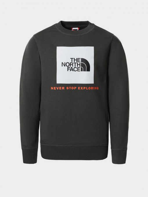 Свитшот The North Face Box Crew модель NF0A37FYUG31 Фото