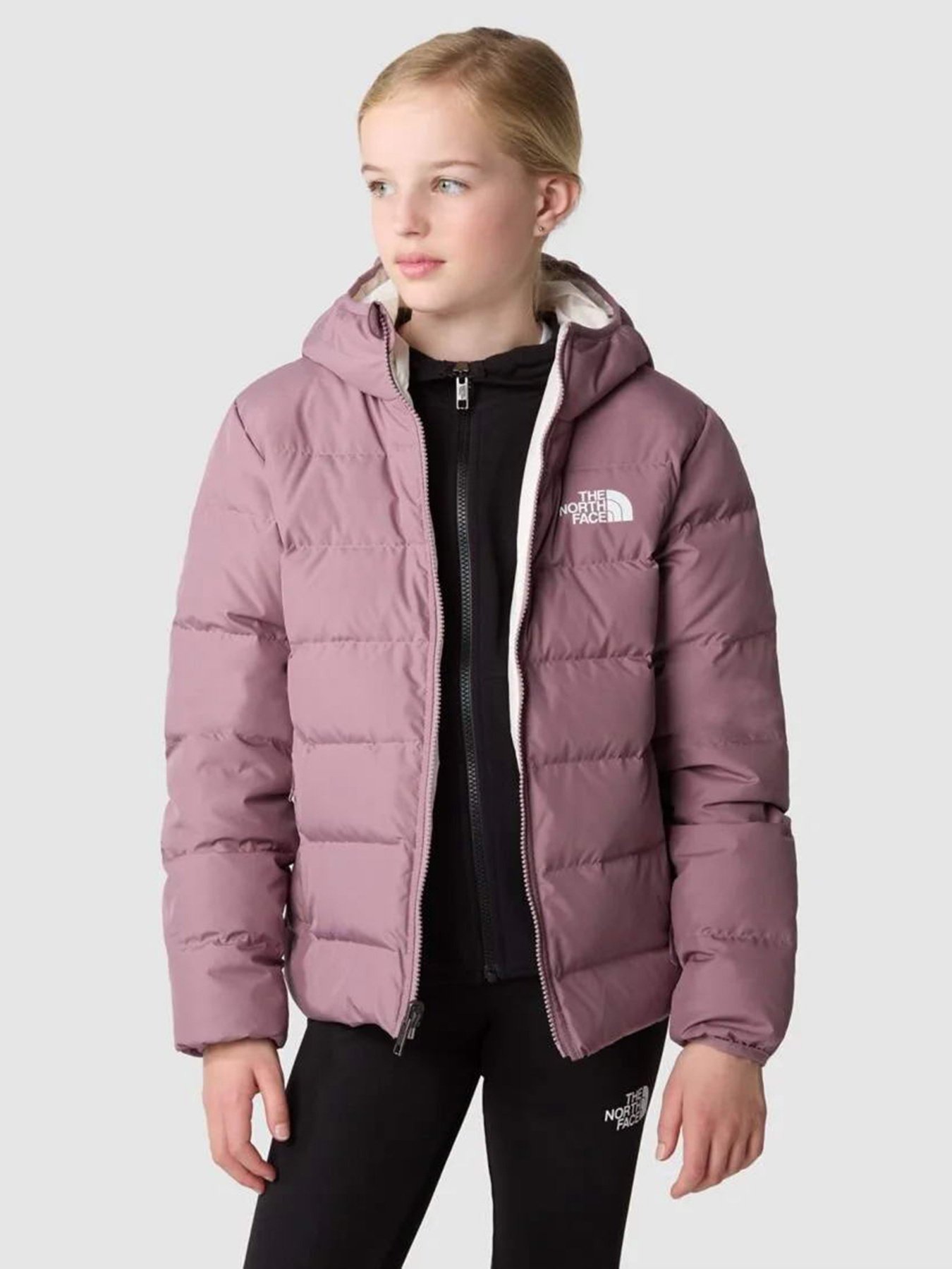 Пуховик The North Face Reversible North Down Hooded модель NF0A84N6I0V1 Фото