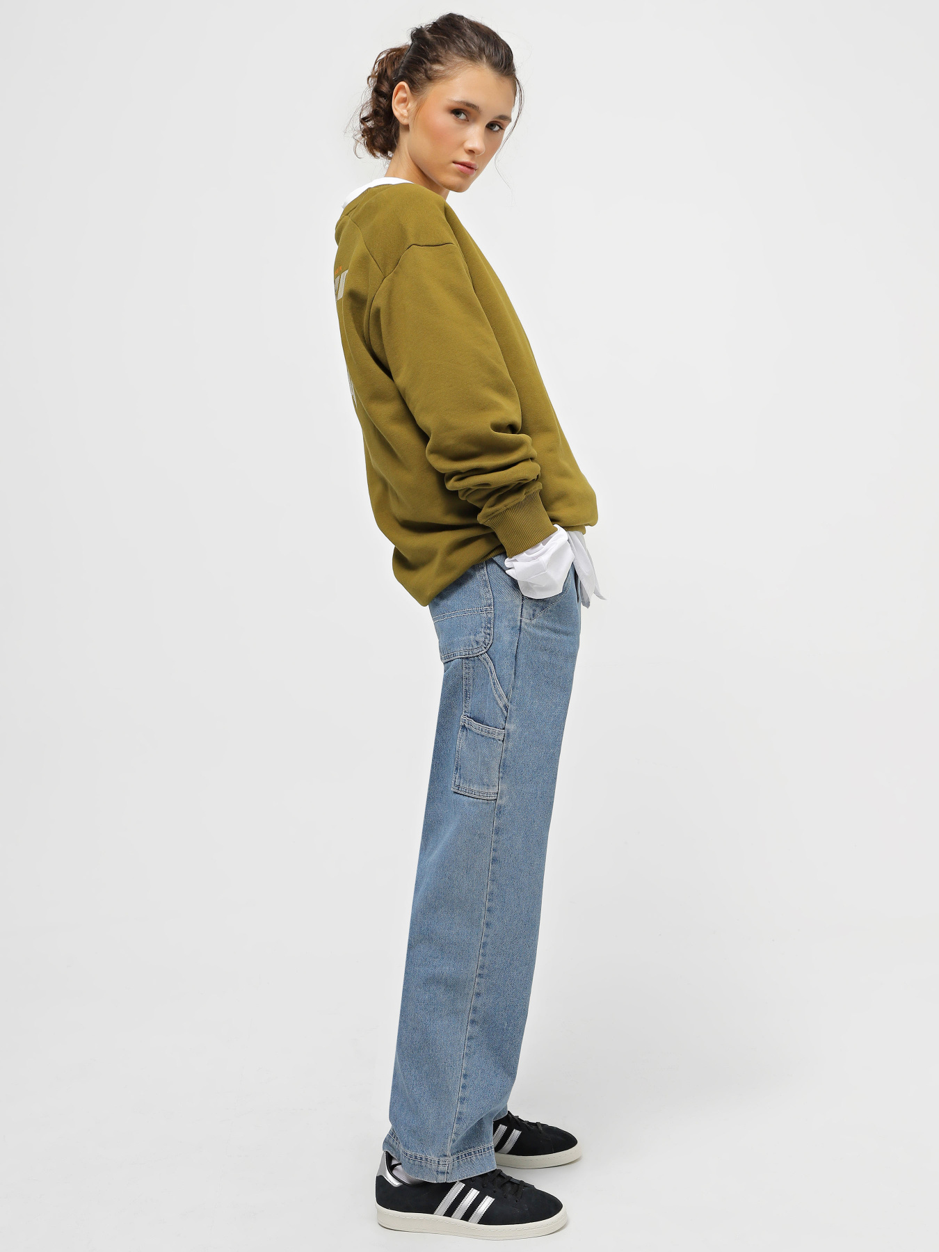 Свитшот The North Face Graphic Crew модель NF0A8531BEB1 Фото