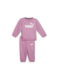 Рожевий - Костюм PUMA Minicats Ess Crew Jogger