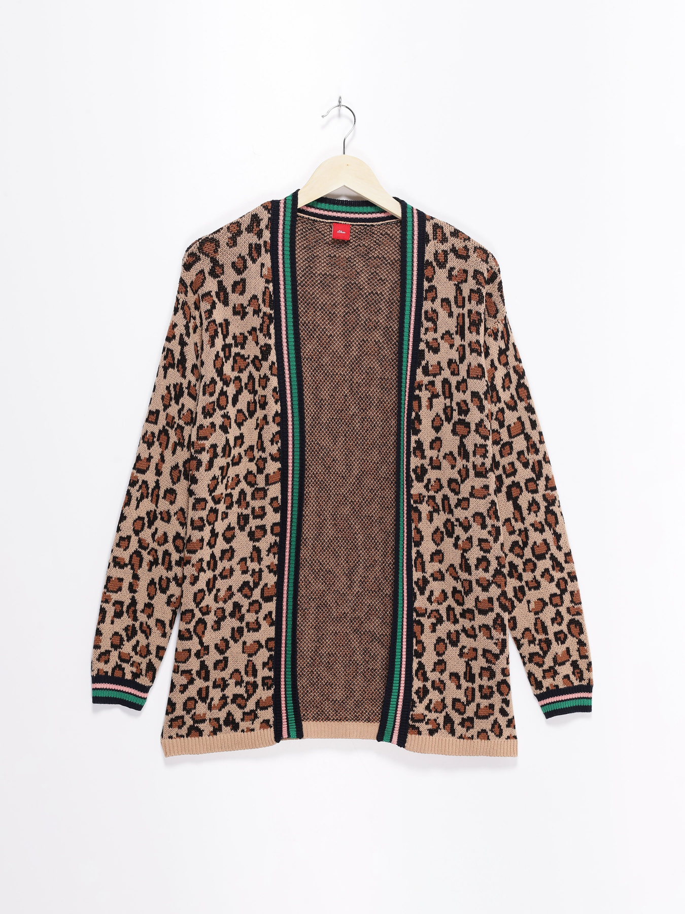 Кардиган S.Oliver модель 1271220_бежевий комб. Фото