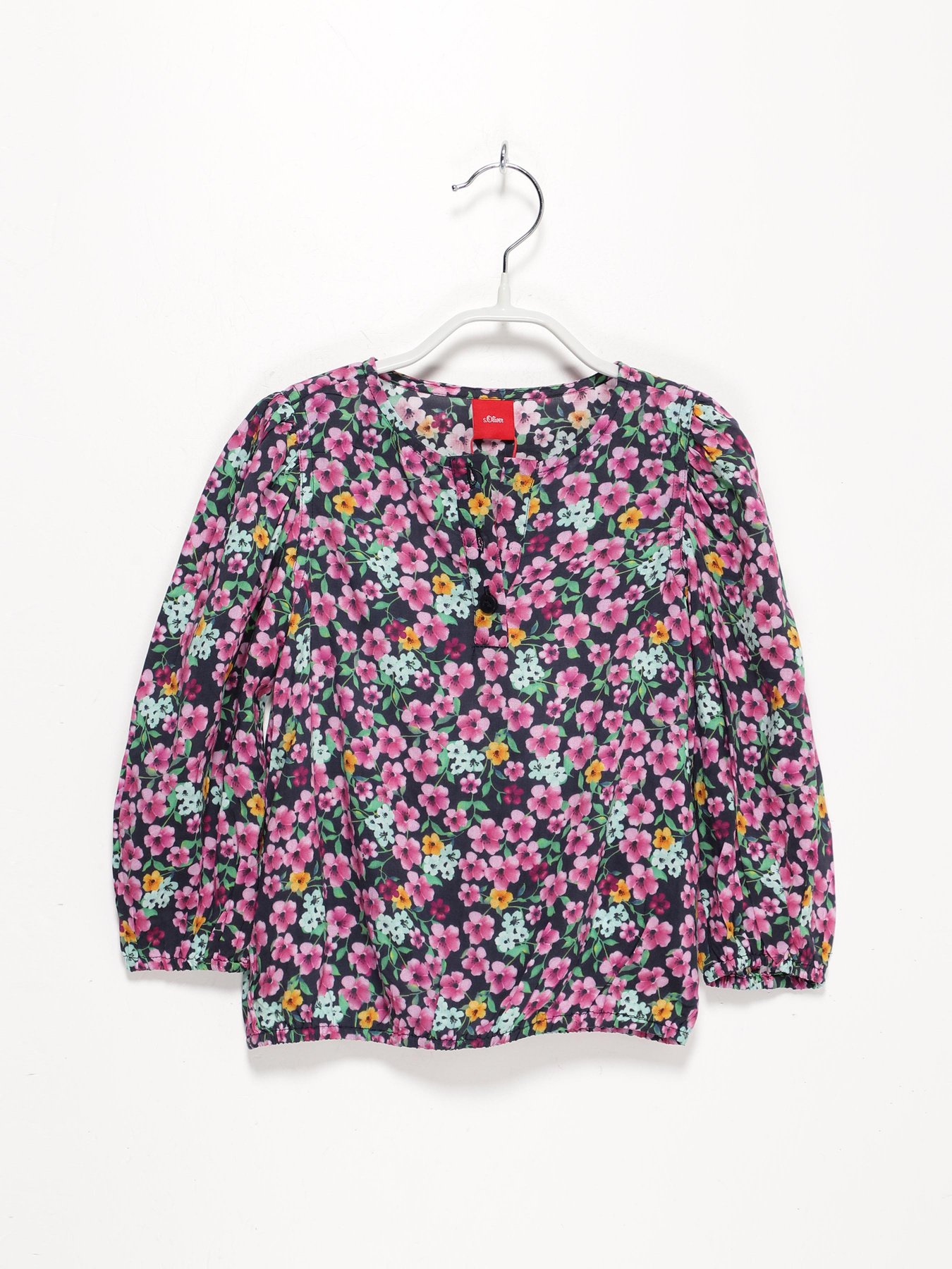 Блуза S.Oliver модель 53008112074_комб. Фото