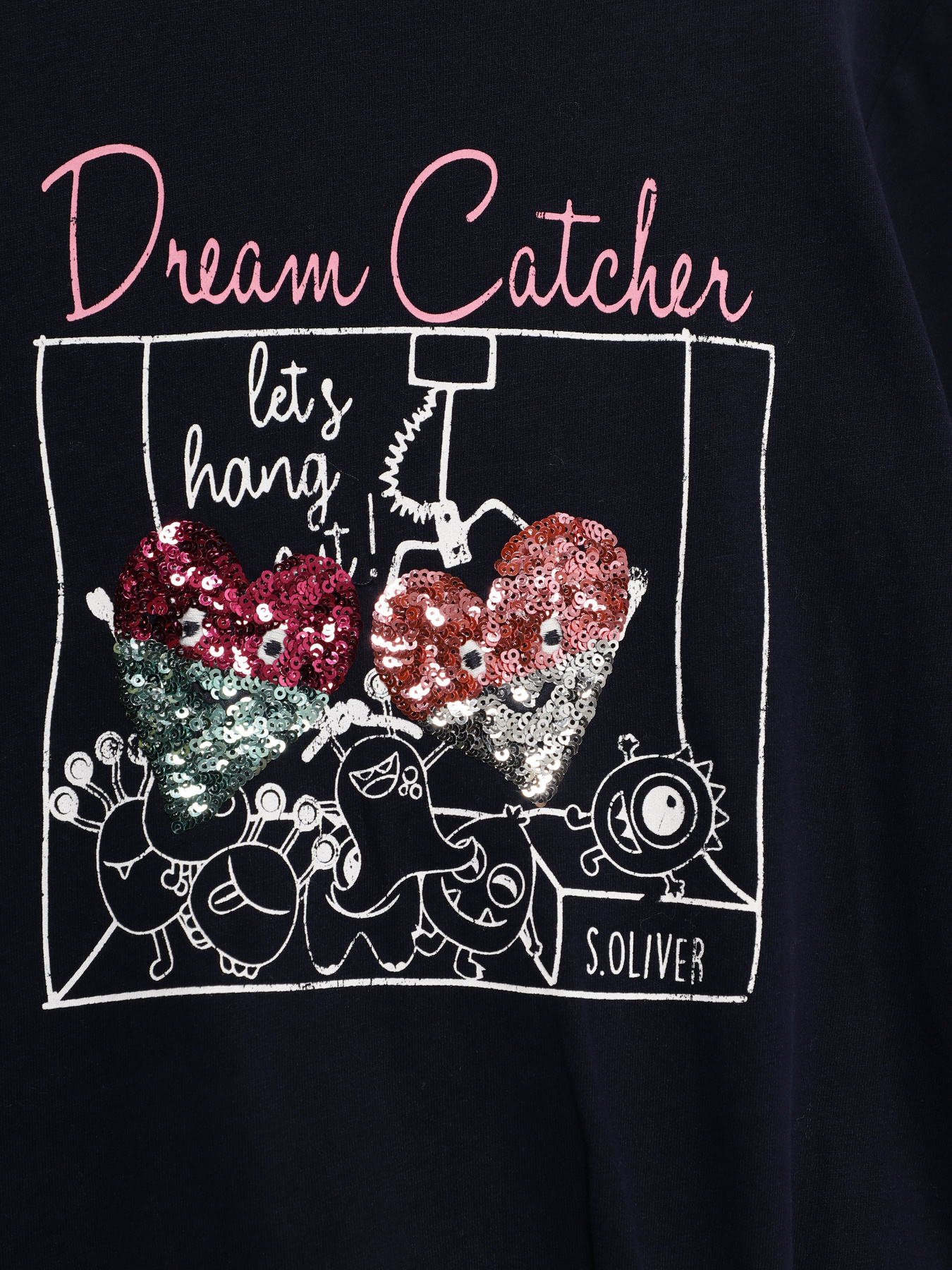 Лонгслів S.Oliver модель 53008312332_т.синій комб. Фото