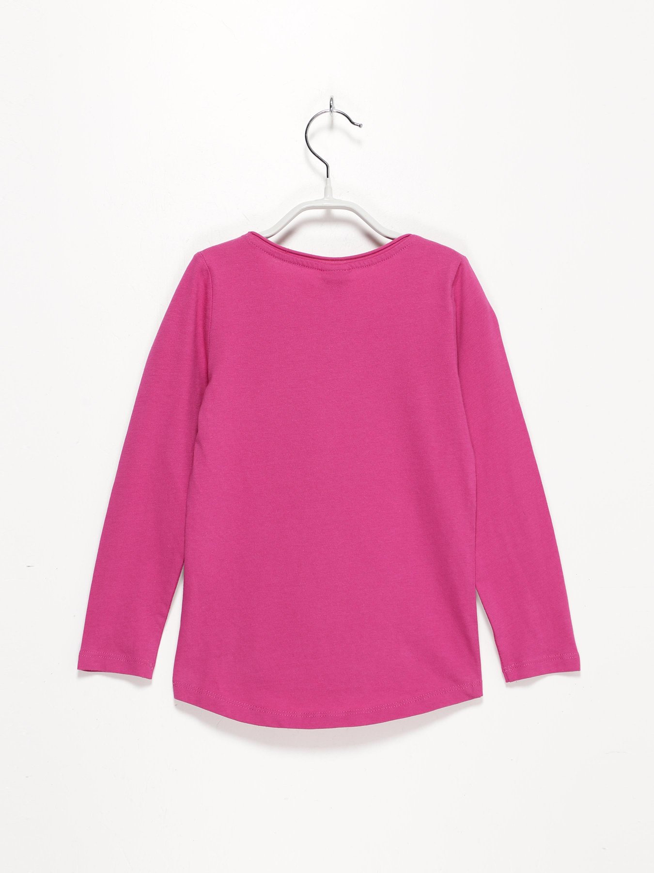 Лонгслів S.Oliver модель 53008312418_т.рожевий комб. Фото