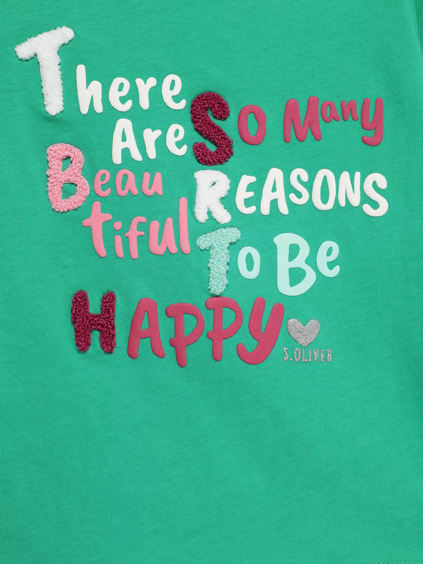 Лонгслив S.Oliver модель 53008312728_зелений комб. Фото