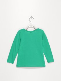 Лонгслив S.Oliver модель 53008312728_зелений комб. Фото